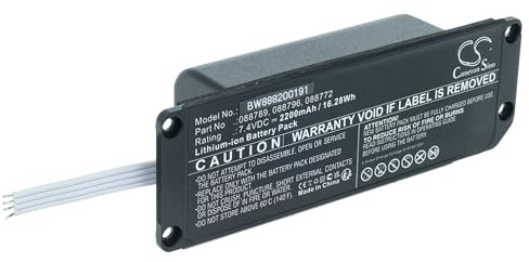 vhbw Akku kompatibel mit Bose SoundLink Mini 2 Lautsprecher Boxen Speaker (2200 mAh, 7,4 V, Li-Ion)