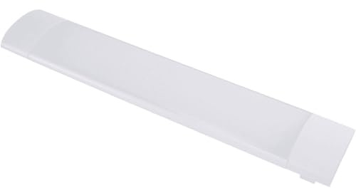 REV CRISTAL LED Deckenlampe, 25W, 2500 lm, 4000k, 61 x 12 x 3 cm, weiss | Lichtleiste für Küche - Unterschrank