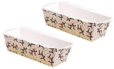 Demmler Bakform och baktillbehör med älgmotiv – 2-pack XL bakform i en uppsättning – 6 stycken – Made in Germany