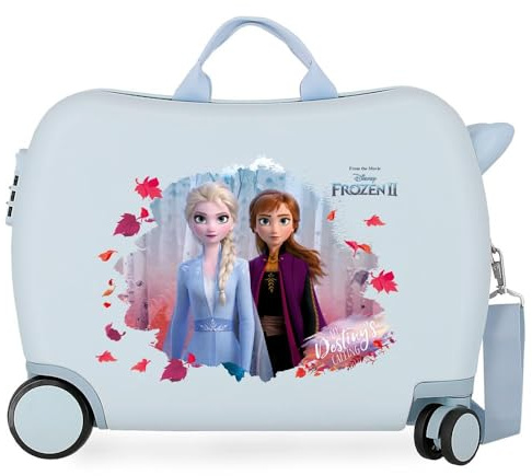 Disney Frozen In The Woods Kinderkoffer, blau, 50 x 39 x 20 cm, starr, ABS, seitlicher Kombinationsverschluss, 34 l, 2,1 kg, 4 0