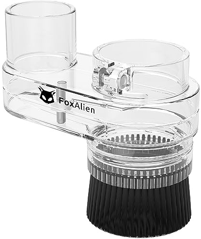 FoxAlien 42mm Durchmesser Staubschuh für Mastuer Pro, Masuter 3 und Masuter 4040 CNC Fräs/Fräsmaschine mit 42mm Spindelmotor, Schlauchdurchmesser 38mm