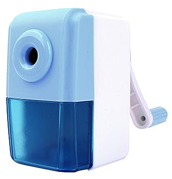 Schreibwaren-Handkurbel-Bleistiftspitzer, niedlich, tragbar, for Schule, Büro, Klassenzimmer, leicht, for Zuhause, schneller Bleistiftspitzer