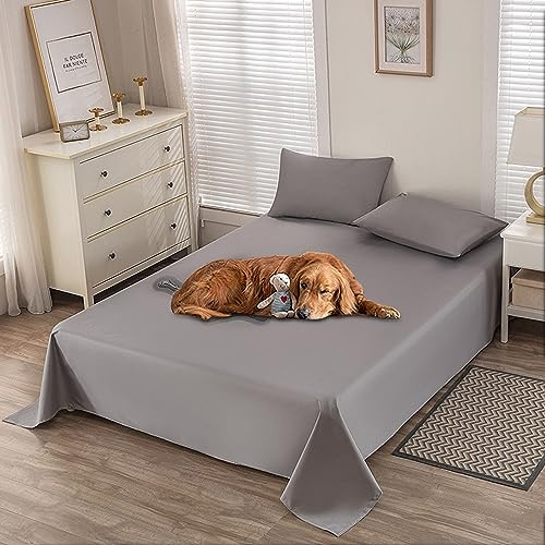 MENAYODA Manta Impermeable para Perros y Gatos, 200 x 230 cm, Resistente al Agua y Orina, Antideslizante, Lavable para Sofá y Cama