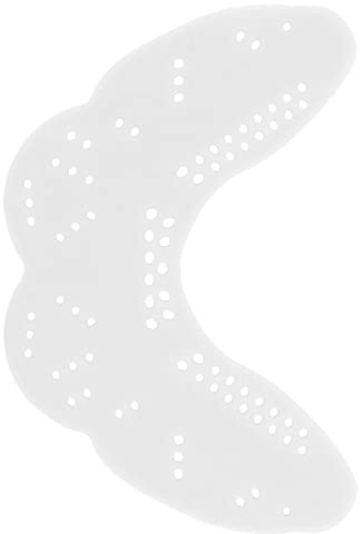 Sport-Mundschutz, Ultradünner, Formbarer Sport-Mundschutz für Boxen, Weißer Fußball-Schutz, Shock-Basketball-Schutz aus EVA (WHITE)