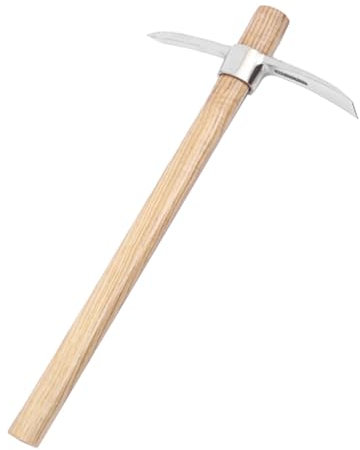 Pick Axe, Pico para excavar | Pico de jardín eficiente Pico 2 en 1 Mattock - Hacha pequeña Multifuncional de Acero Inoxidable con Mango para Cultivar Tierra y cavar zanjas