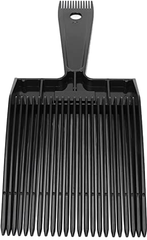 Wind Shaping Styling Comb for Bangs – Hair Cutting & Flat Ironing Attachment, Bangs Blender Tool with Flat Top, Hair Enhancement Comb for Men and Women