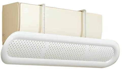 Deflector de aire acondicionado, parabrisas ajustable anti-directo, accesorio para aires acondicionados split que mejora la circulación del aire en el interior.