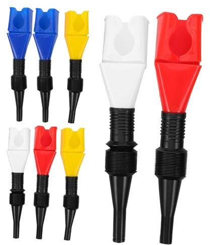 SWOOMEY Flexibles para y Aceite Automotriz 8 Piezas Manguera Ajustable sin Fugas para Cambios de Aceite y Accesorios para Coches