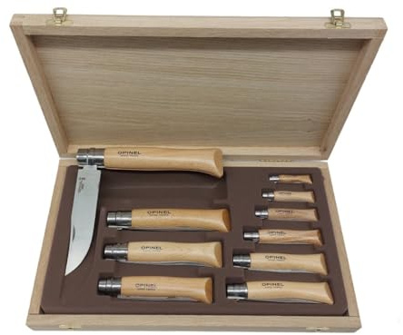 Messerset OPINEL Edelstahl 10 Stück