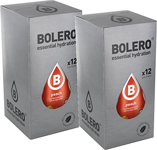 Bolero Essential Hydration 24 pezzi x 9-gr, gusto albicocca