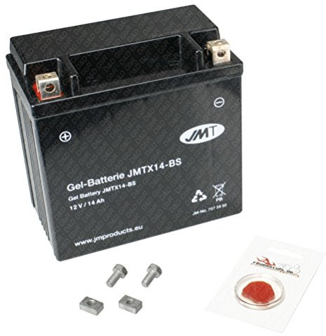 Gel-Batterie für BMW K 1200 S, 2005-2008 (K12S), 12 AH, wartungsfrei, inkl. Pfand €7,50