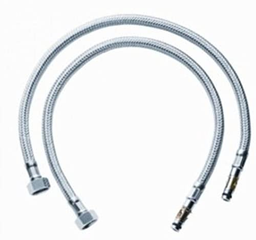 GROHE Anschlußschlauch, 470 (Original Ersatzteil, Langlebig, Robust, Herstellergarantie: 5 Jahre), Chrom, 45484000