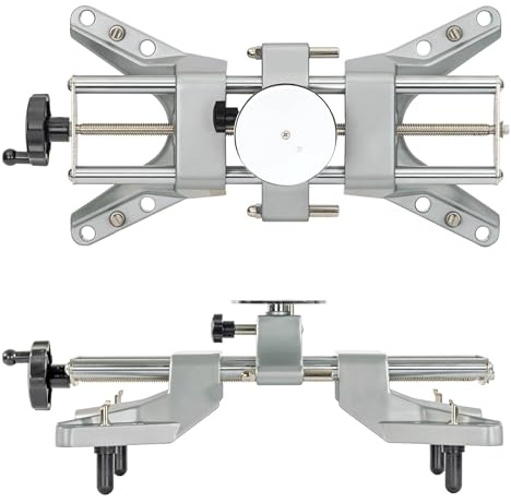 Zackman Scientific AutoSolo Radklemme für die Achsvermessung mit Magnetadapter - Günstiges DIY Spur- und Sturz-Werkzeug für Felgen von 11-25 Zoll (28-63,5 cm) (1 Stück)