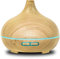 Cecotec Humidificateur Ultrasonique Pure Aroma 300 Yang. 300 ml, Diffuseur d’arôme, Minuterie 10 heures, 7 couleurs LED, Aromathérapie, Ultrasilencieux