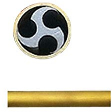 Bolzen aus Mosaiken Nieten für den Messergriff, Mosaikschrauben, Jagdmesser Befestigungsstücke, Länge 4,5cm (5mm, Bumerang)