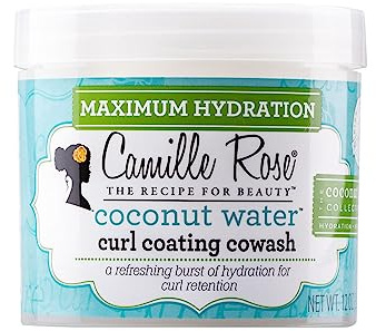Camille Rose Coconut Water Curl Coating Cowash, 12 fl oz