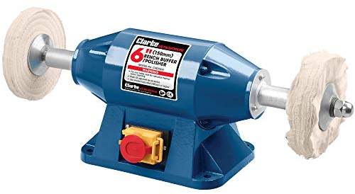 Clarke CHDB500 6” 500W Heavy Duty Bench Buffer/Polisher