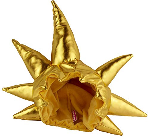 papapanda Cappello di Peluche Parrucca Oro per Goku drago costume Accessorio Carnival per bambini adulti (S/M (3-5 anni))
