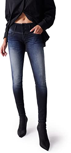 Salsa Mystery Push Up Skinny Premium Wash Jeans