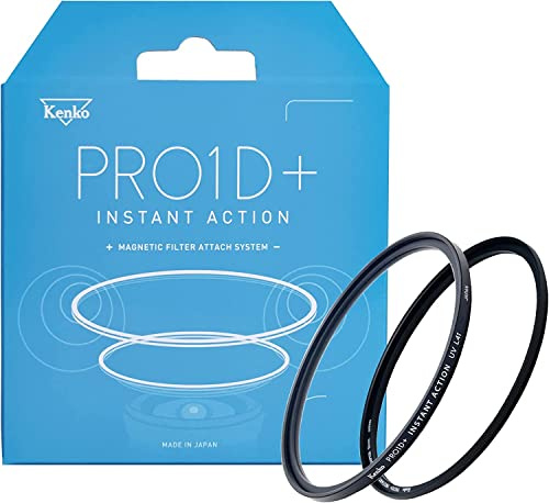 Kenko Filtros de protección del Objetivo PRO1D+ Instant Action UV L41 67mm, Anillo Adaptador magnético específico Incluido, Fabricado en Japón