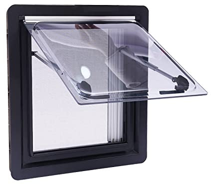 LENJKYYO Wohnmobilfenster 45x50cm Wohnmobil Fenster für Van Camper Ausstellfenster Wohnmobilfenster Wohnmobil Fenster Van Ausstellfenster Kastenwagen Fenster Camper