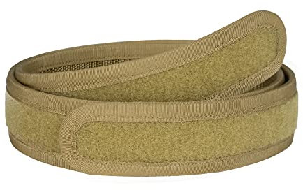 IDOGEAR Innengürtel Taktischer Gürtel Zubehör für Dienstgürtel 1,5 '' Loop Liner Version Gürtel Klettverschluss Schließung Herren (Medium for Waist 86-96 cm, Khaki)