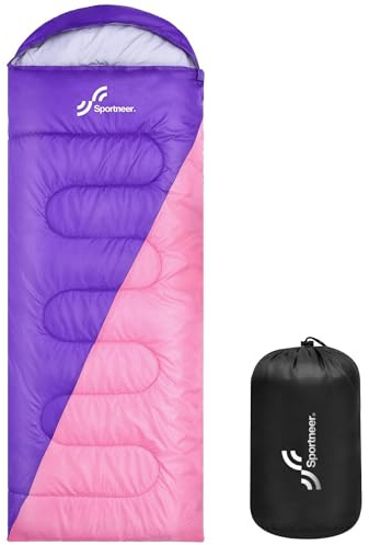 Sovsäck utomhus för camping. Sportneer 3–4 säsonger sommarsovsäck sovsäckar vinter sovväska liten förpackningsstorlek bärbar ultralätt 1,7 kg full fyllning för vuxna vandring resor