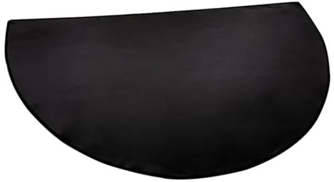 Tapis de cheminée ignifuge, tapis de protection résistant au feu, tapis demi-rond résistant à la chaleur, tapis ignifuge, tapis en fibre de verre, tapis de protection contre les étincelles S