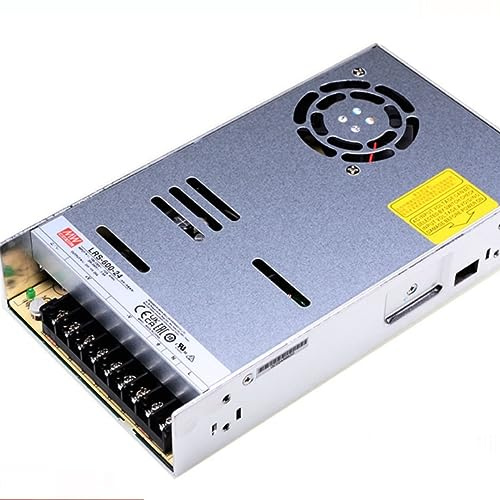 MEAN WELL LRS 600W Switching Power Supply， AC/DC Single Output LRS-600-12 12V 50A Power Supply Driver Transformer For 3D Printer, Computer Project, LED Light, CCTV, etc