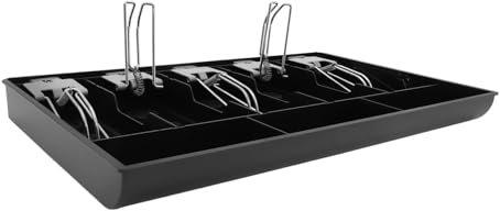 CANIGHT Neuheit Geldschublade Box Mit Schlitz Münzfach Für Registrierkassen Geldaufbewahrungsbox Schubladeneinsatz Mit Ersatzkassette Für Münzen Ersatzkassette Für Währungen Geldaufbewahrungstablett