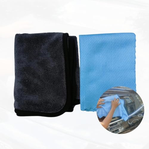 Joyclean - Panno in microfibra per auto, confezione da due