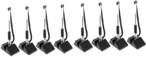 SEWACC 2sets Desktop Stift Gel Ink Pen Für Bank Hotel Lobbys Büro Rezeption 4 Stücke * 2