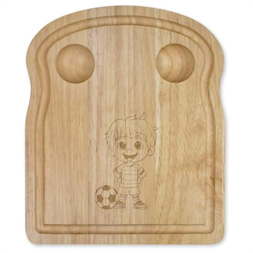 Azeeda 'Football Player Boy' Toast Breakfast Board (WB00084170)