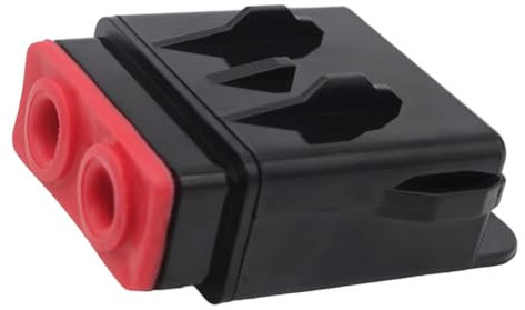 ARVALOLET Motorrad wasserdichtem Sicherungshalter mit 60A-Schrauben Sicherungs-Sicherungshalter for Motorradmodifikation