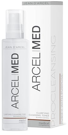 JEAN D'ARCEL ARCELMED Hautklärendes Gesichtswasser - Clarifying Cleansing Toner 200 ml – Gegen Pickel - Parfümfrei & dermatologisch getestet
