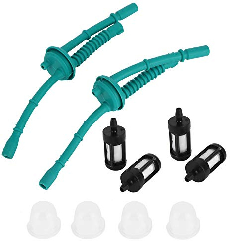 HWGING Kettensägen-Kraftstofffilter, Kraftstoffleitungsfilter, Ersatz-Primerbirnen-Set für Gartenmaschine, Kettensägen-Zubehör