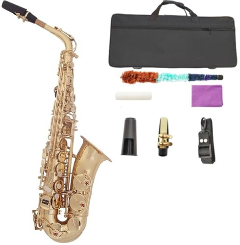 Altsaxophone Goldenes Saxophon In Es-Dur Altblasinstrumente Anfänger Bis Profi