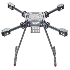 ZD550 & ZD680 Umbrella Folding Carbon Fiber Drone Frame Kit - Professioneller Hexacopter For Luftaufnahmen Mit Schnellspannarmen(Zd550)