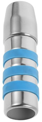 HAPINARY Griffverbinder für Besenstiele aus Edelstahl und Kunststoff Praktische Verlängerung für 22 und 25mm Stangen Geeignet für Reinigungs und Haushaltseinsätze