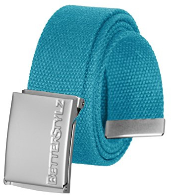 BetterStylz HollowayBZ Unisex Gürtel Canvas Stoffgürtel für Damen und Herren