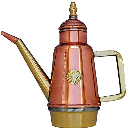 Ramaio – Ölflasche aus Kupfer artigianle für Pizzeria und Restaurant, Ultra strapazierfähig – Handwerk Napoletano Capienza 0,75 litri