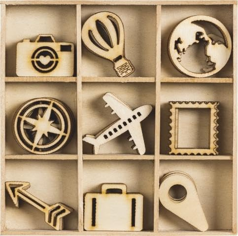 KNORR prandell Holzbox Ornament Reise 45er