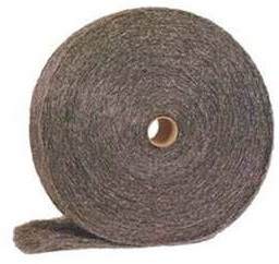 Delaisy Kargo Paille de Fer - Paille de Fer 000 - Laine d'acier - Grade Extra Fin Moyen - Tampon abrasif - poncage - Laine d'acier N°0000 - Rouleau 1Kg - Grade Extra Fin