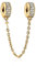 Rimgoris 925 Sterling Silver Women Bracelets Necklace Plated Clear Pavé Safety Chain Clip Women Bracelet Glod Charm Mother's Day with Zirconia