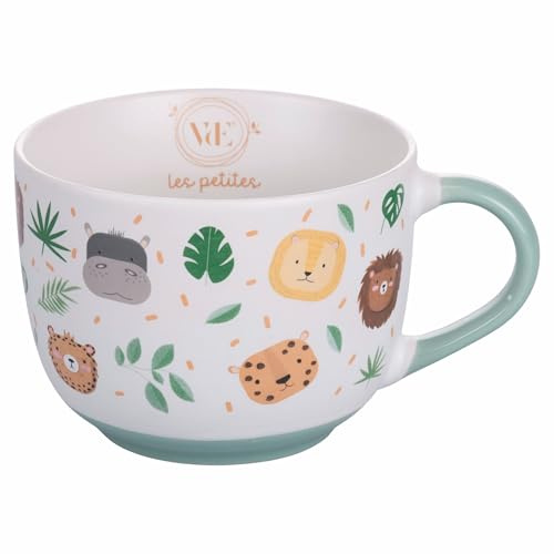 Mug 550 ml in porcellana new bone China, Les Petites Safari