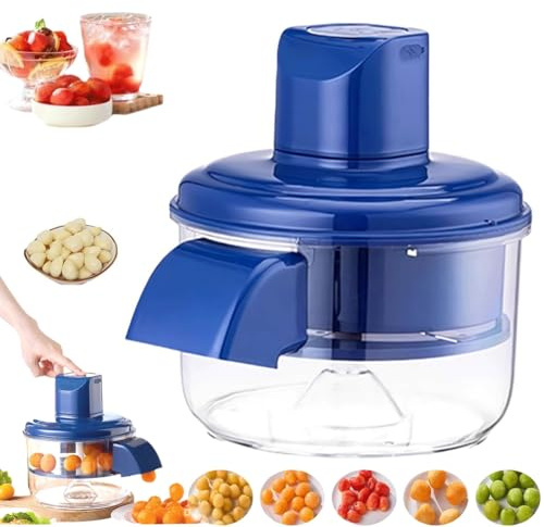 Electric Grape Peeling Machine, 2025 New Automatic Garlic & Grape Peeler,Rechargeable Home Peelers,Automatic Small Fruit Tomato Peeler Tool, for Grapes, Tomatoes