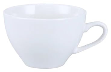 Set di tazze e piattini da caffè in ceramica, colore bianco puro, for tè al latte(Style 8)