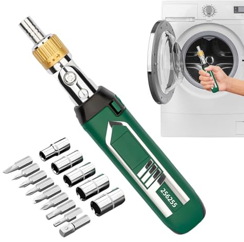 Ratchet Screwdriver Set, Magnetic Screwdriver, Screwdriver Kit with Interchangeable Bits | for Home, Office, Garage, Car, Electronics and DIY