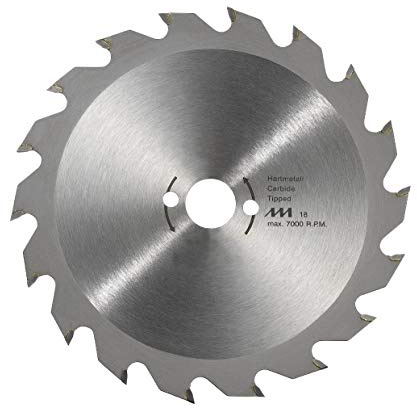 kwb Kreissägeblatt 150 x 20 mm, Made in Germany, schneller Schnitt, Sägeblatt geeignet für Weich- und Hartholz, Tischlerplatten und Spanplatten