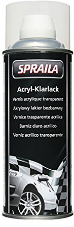 Klarlack Lackspray 500Ml Spraydose Autolack Sprühlack 300 917 Spraila 2 Schicht